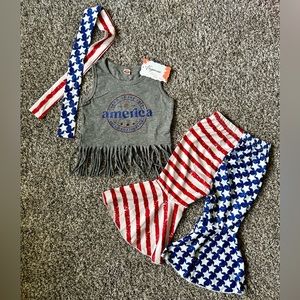 Toddler Baby Girl 4th of July Outfit